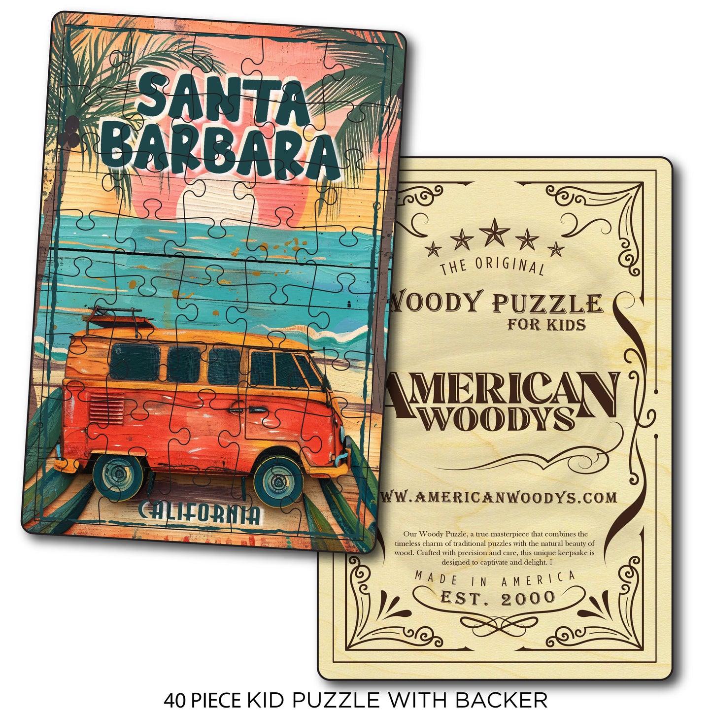 Santa Barbara Beach Van