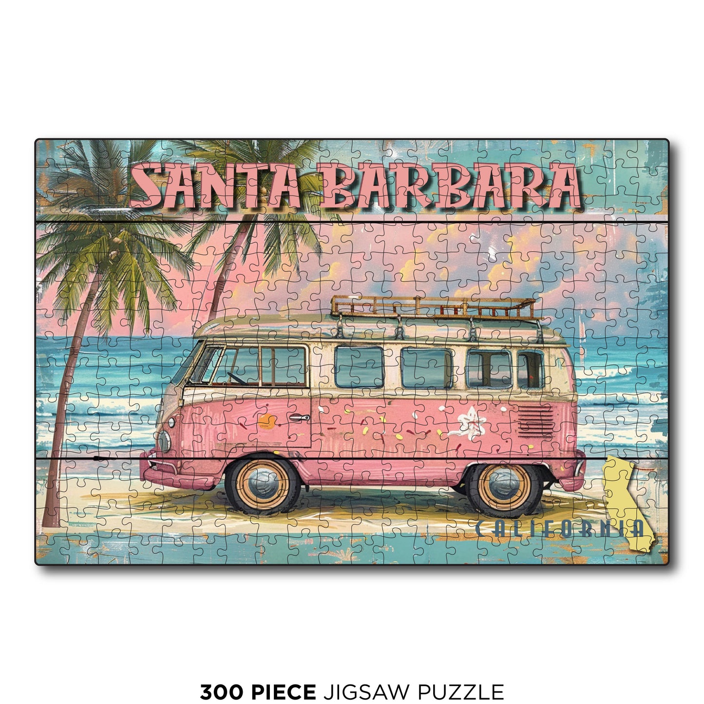 Santa Barbara Pink Van