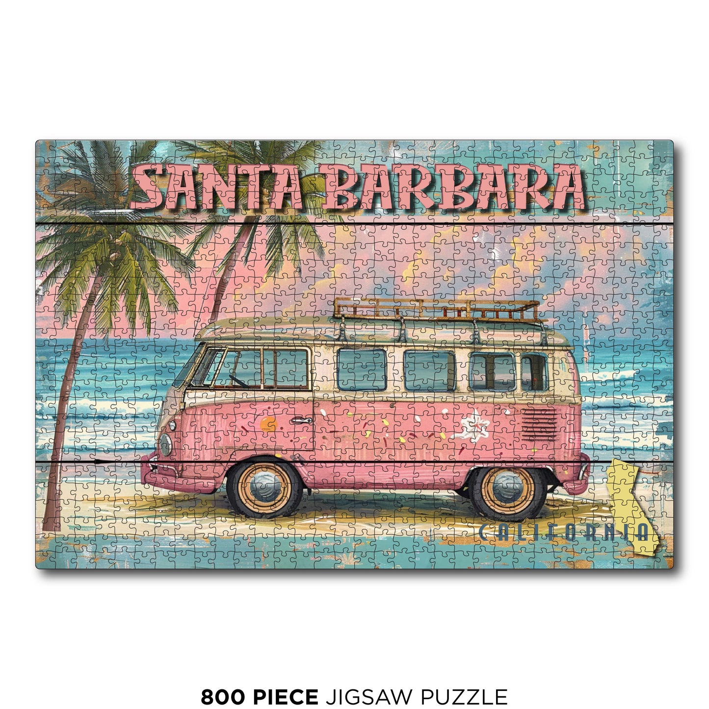 Santa Barbara Pink Van