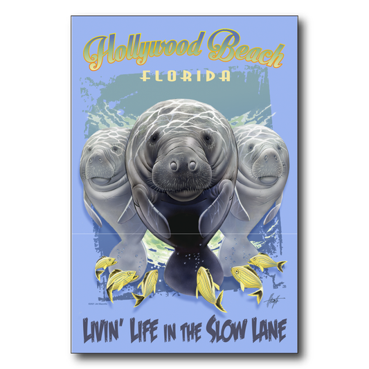 Hollywood Beach Slow Lane