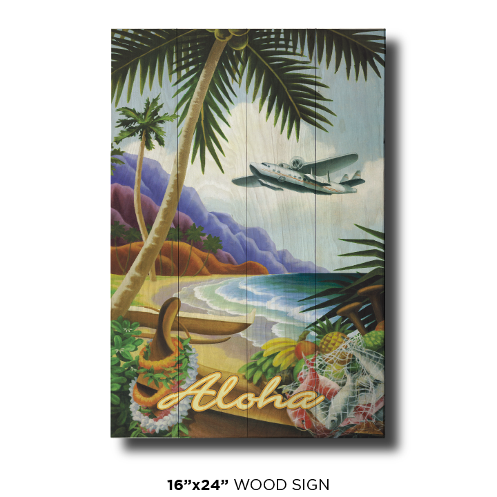 Vintage Seaplane Aloha