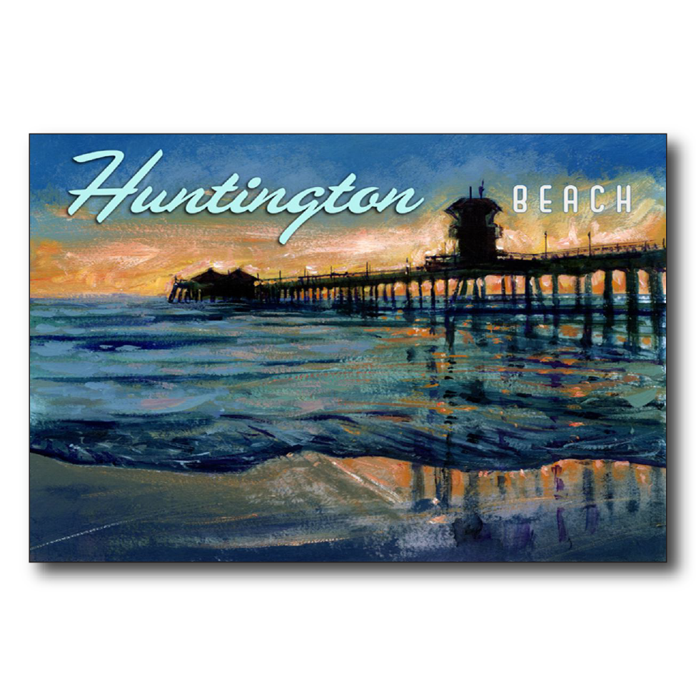 Huntington Pier Sunset