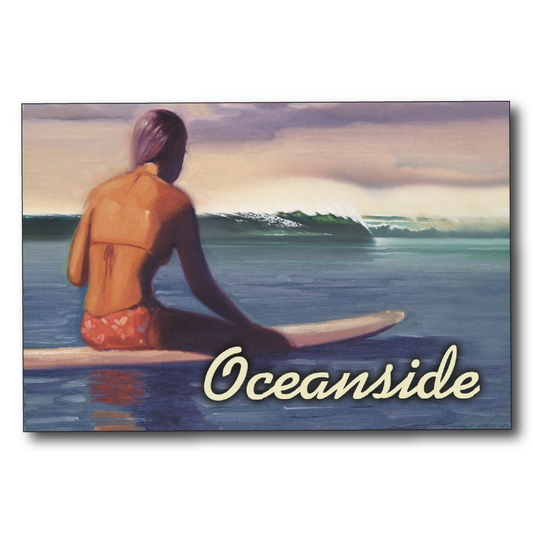 Oceanside Surfer Girl