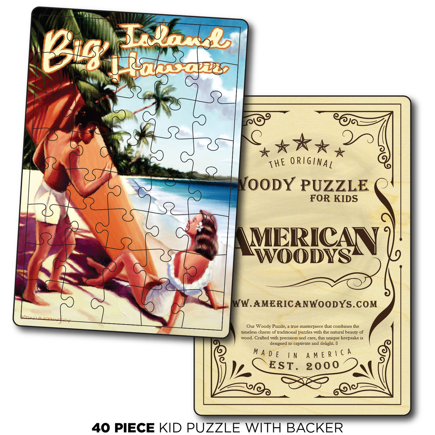 Big Island Surf Couple