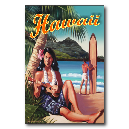 Hawaii Ukulele Girl