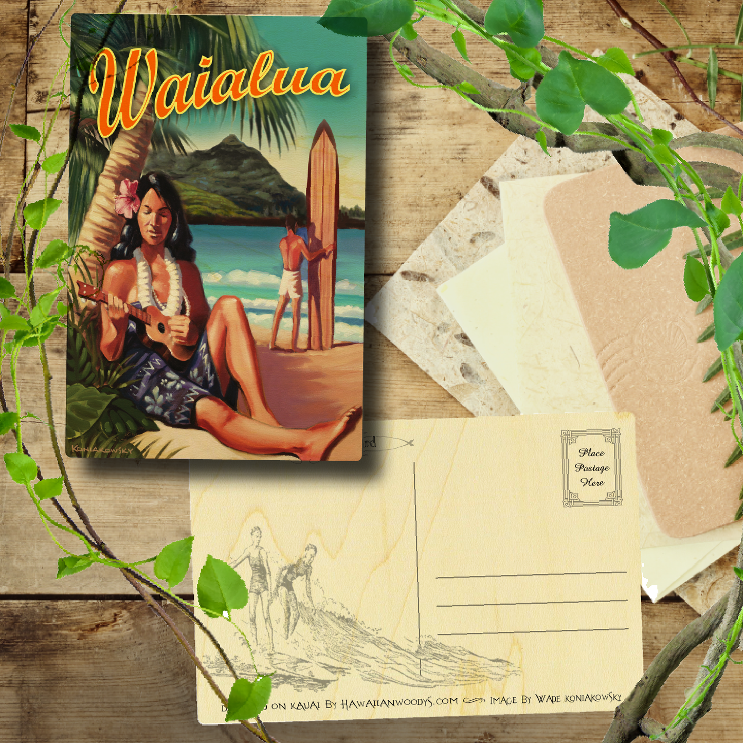 Aloha Ukelele Girl Waialua