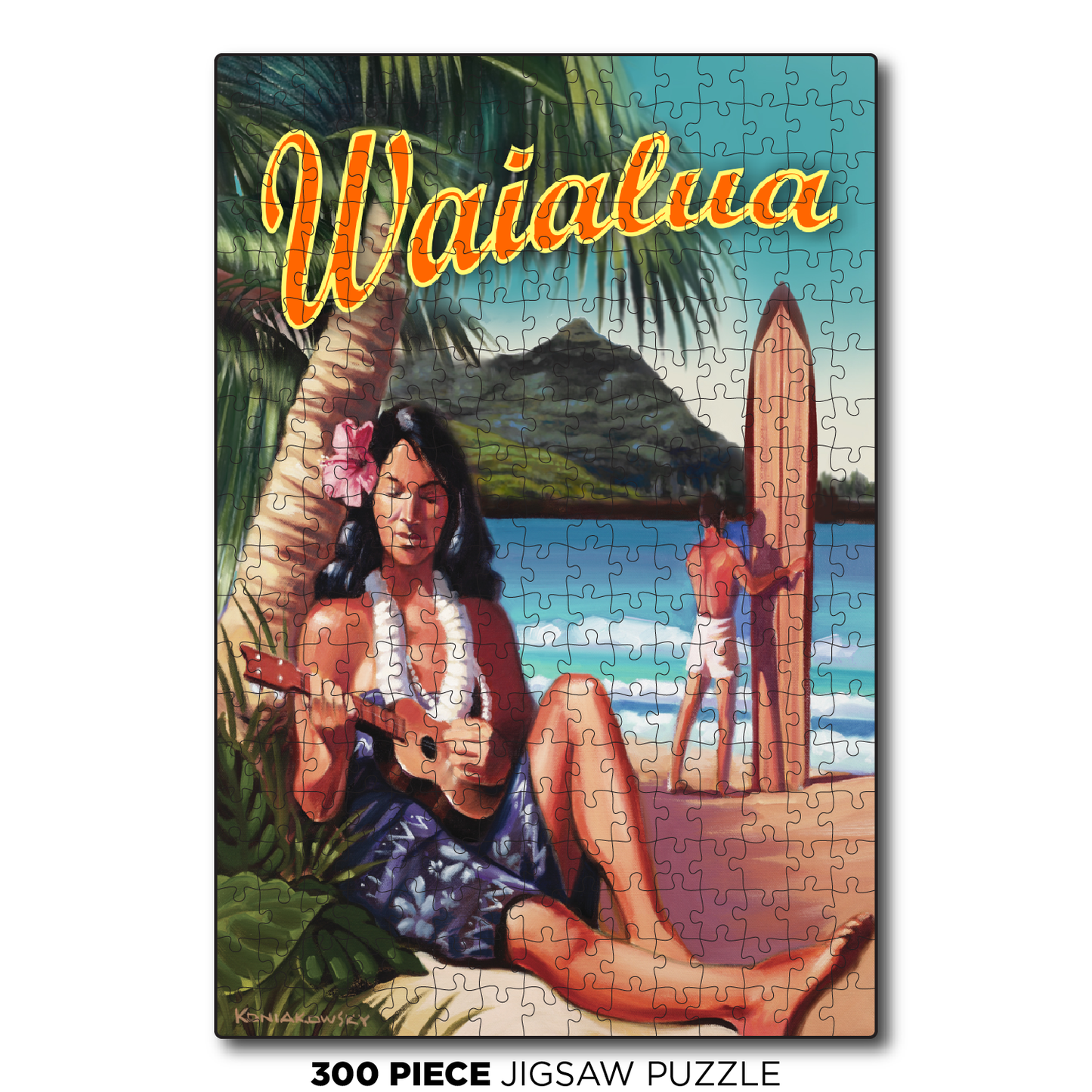Aloha Ukelele Girl Waialua