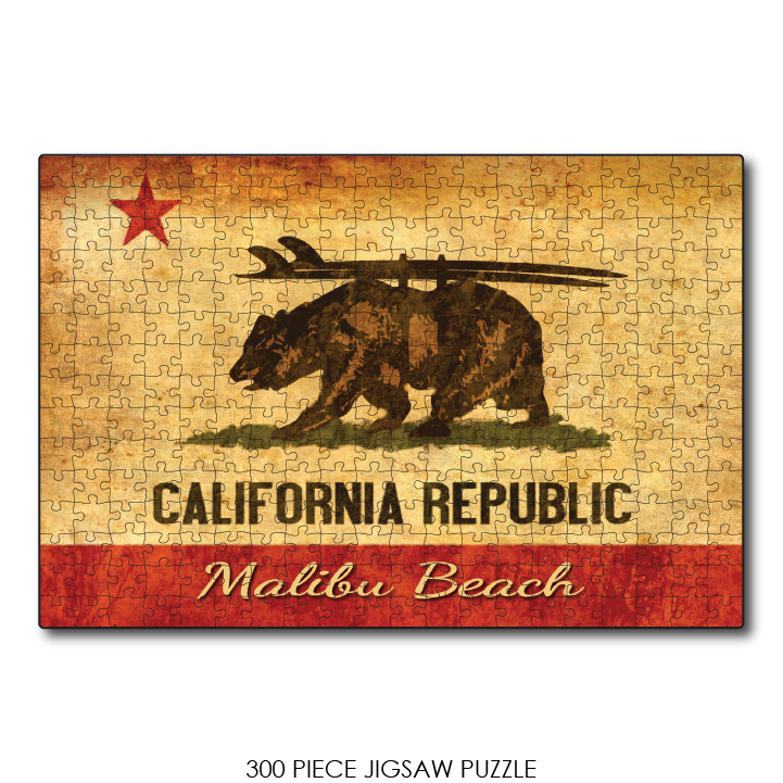 CA Republic Surf Bear Malibu Beach