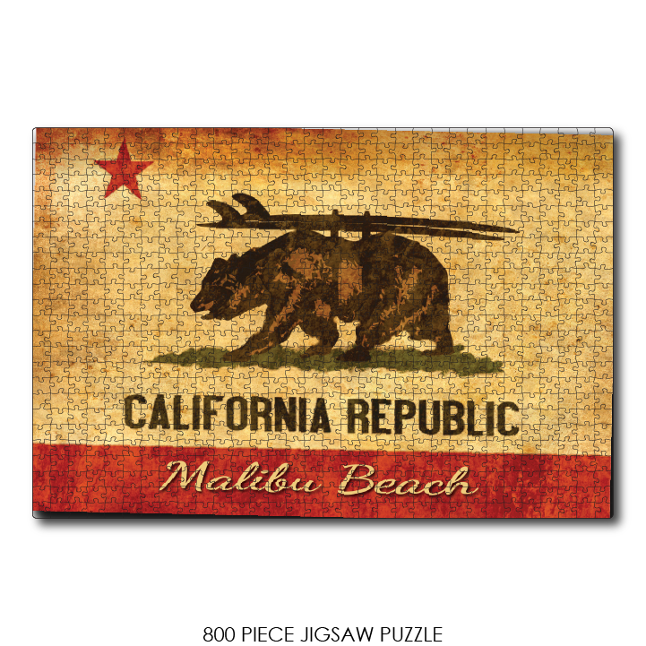 CA Republic Surf Bear Malibu Beach