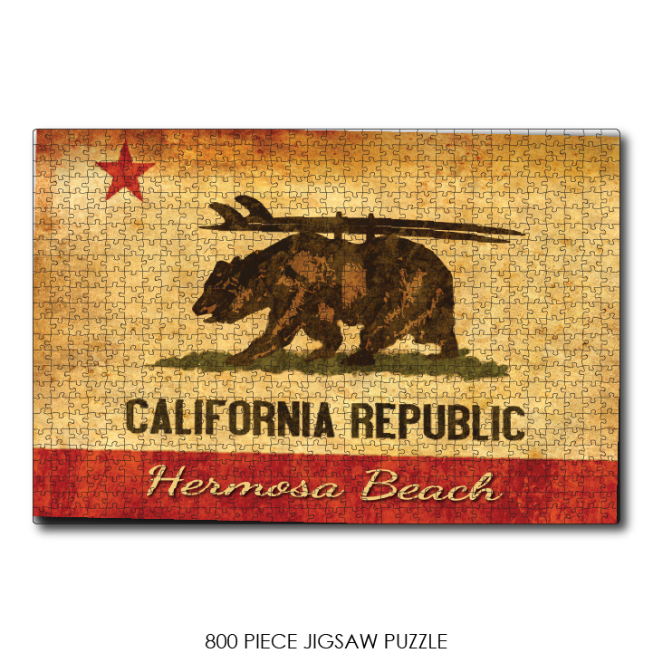 CA Republic Surf Bear Hermosa Beach