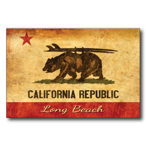CA Republic Surf Bear Long Beach