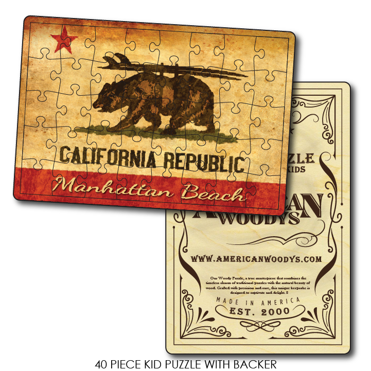 CA Republic Surf Bear Manhattan Beach