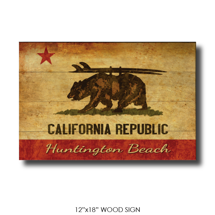 CA Republic Surf Bear Huntington Beach