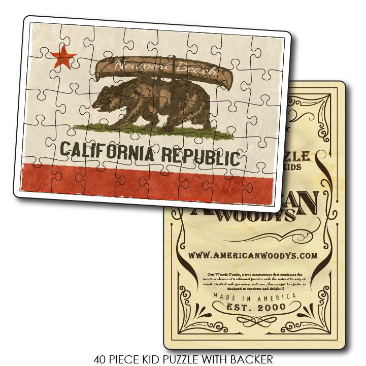 CA Republic Canoe Bear Newport Beach