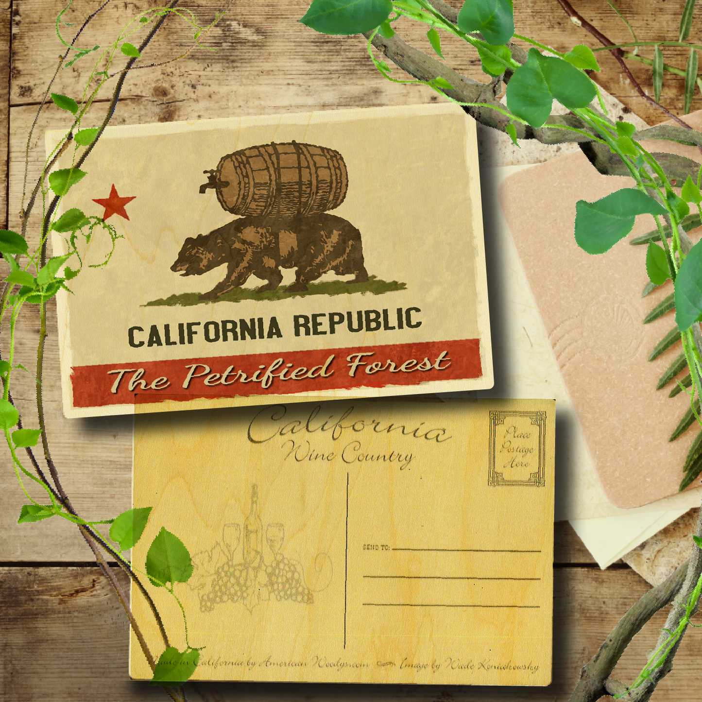 The Petrified Forest Wine Bear