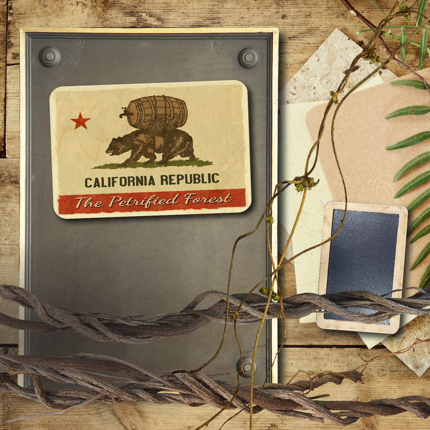 The Petrified Forest Wine Bear