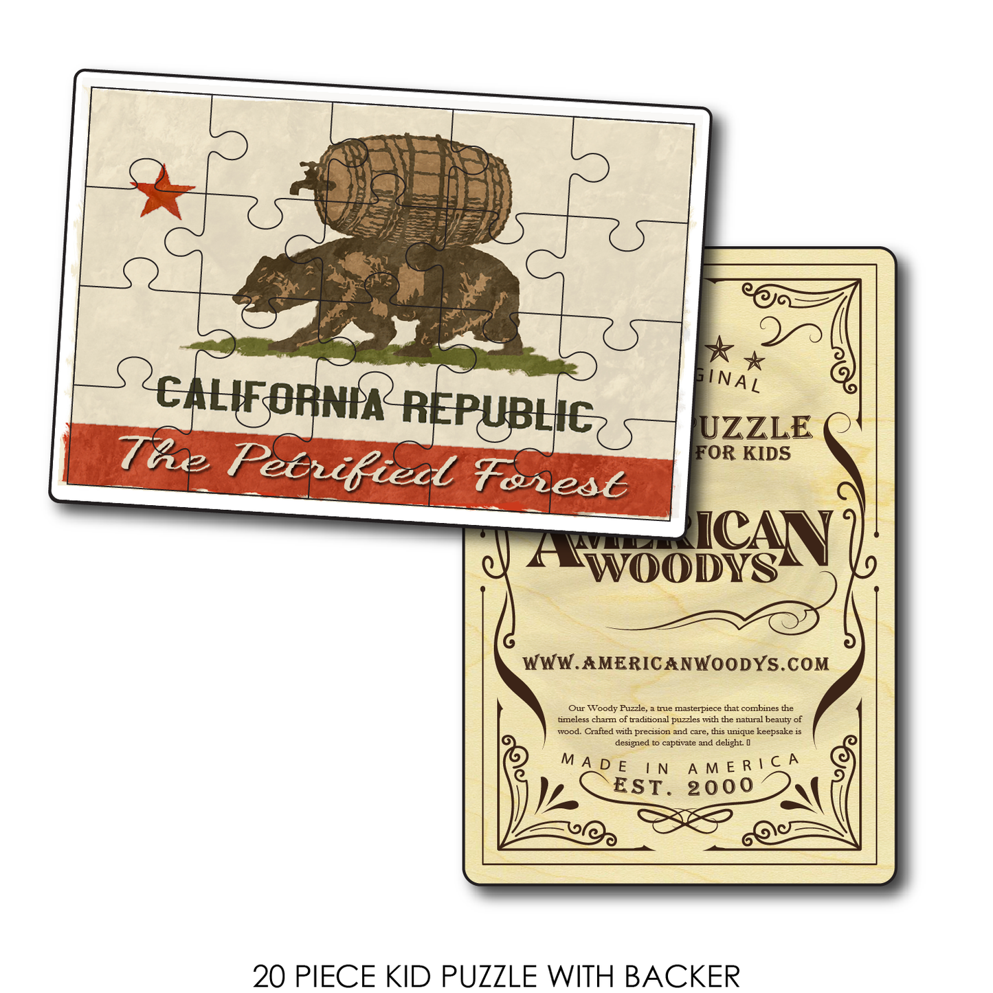 The Petrified Forest Wine Bear
