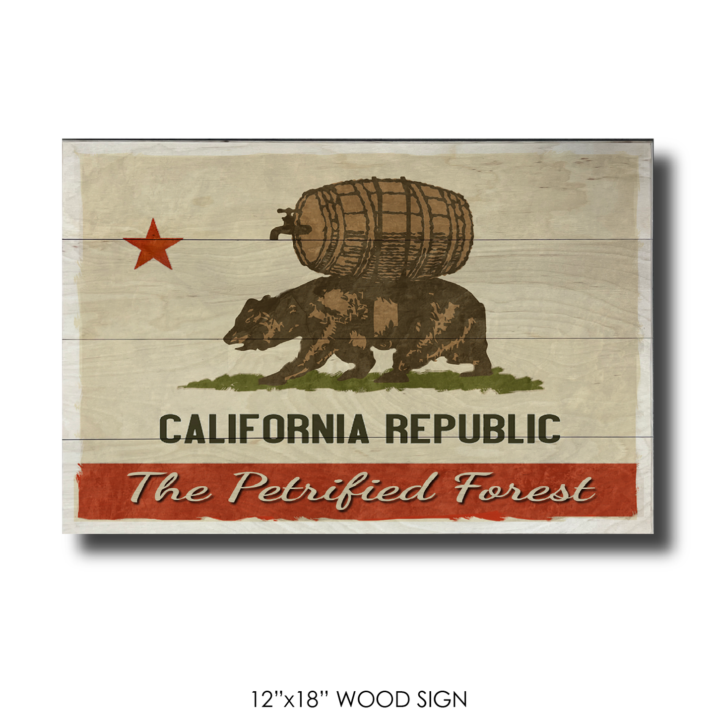 The Petrified Forest Wine Bear