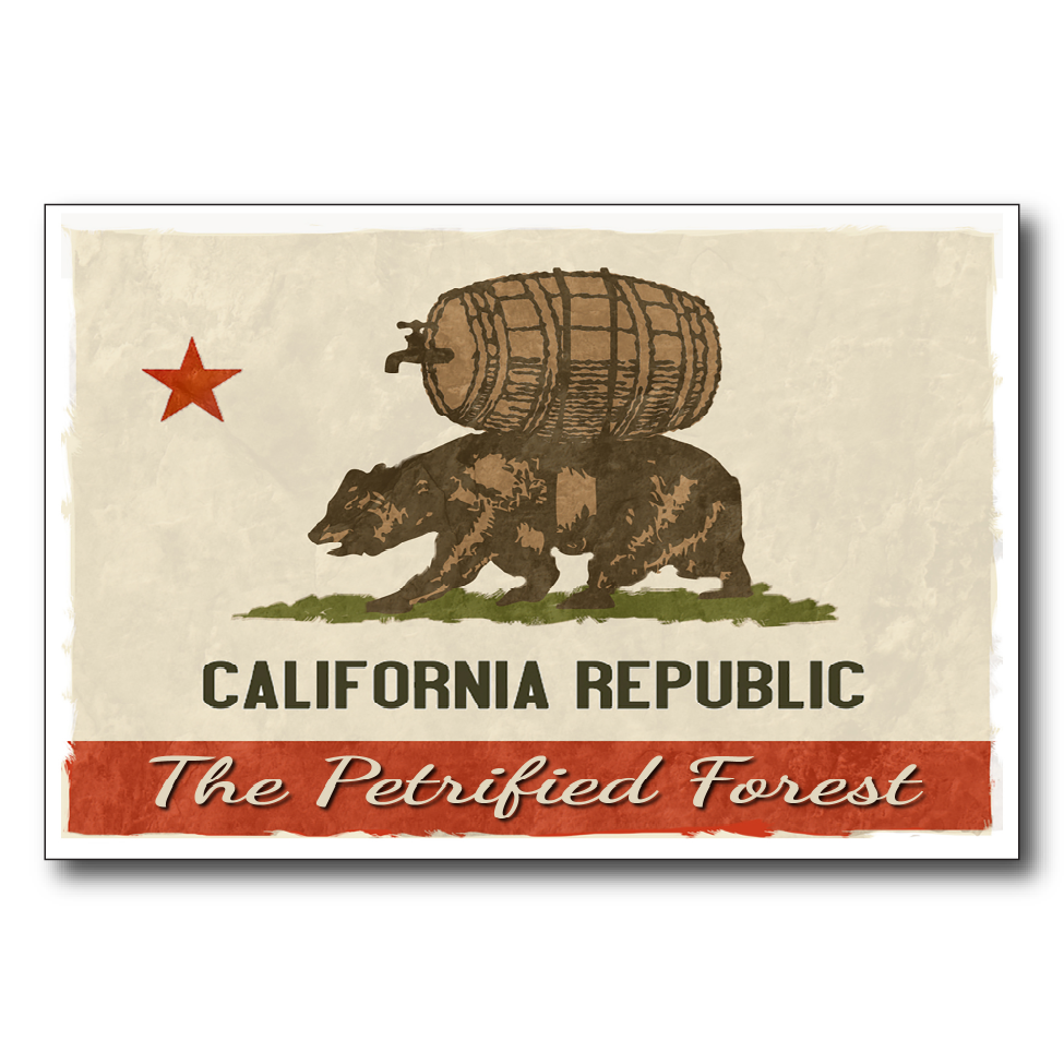The Petrified Forest Wine Bear