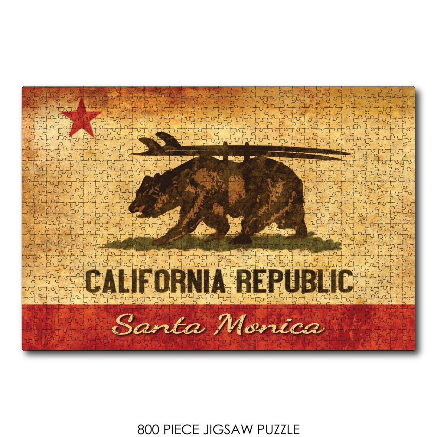 CA Republic Surf Bear Santa Monica