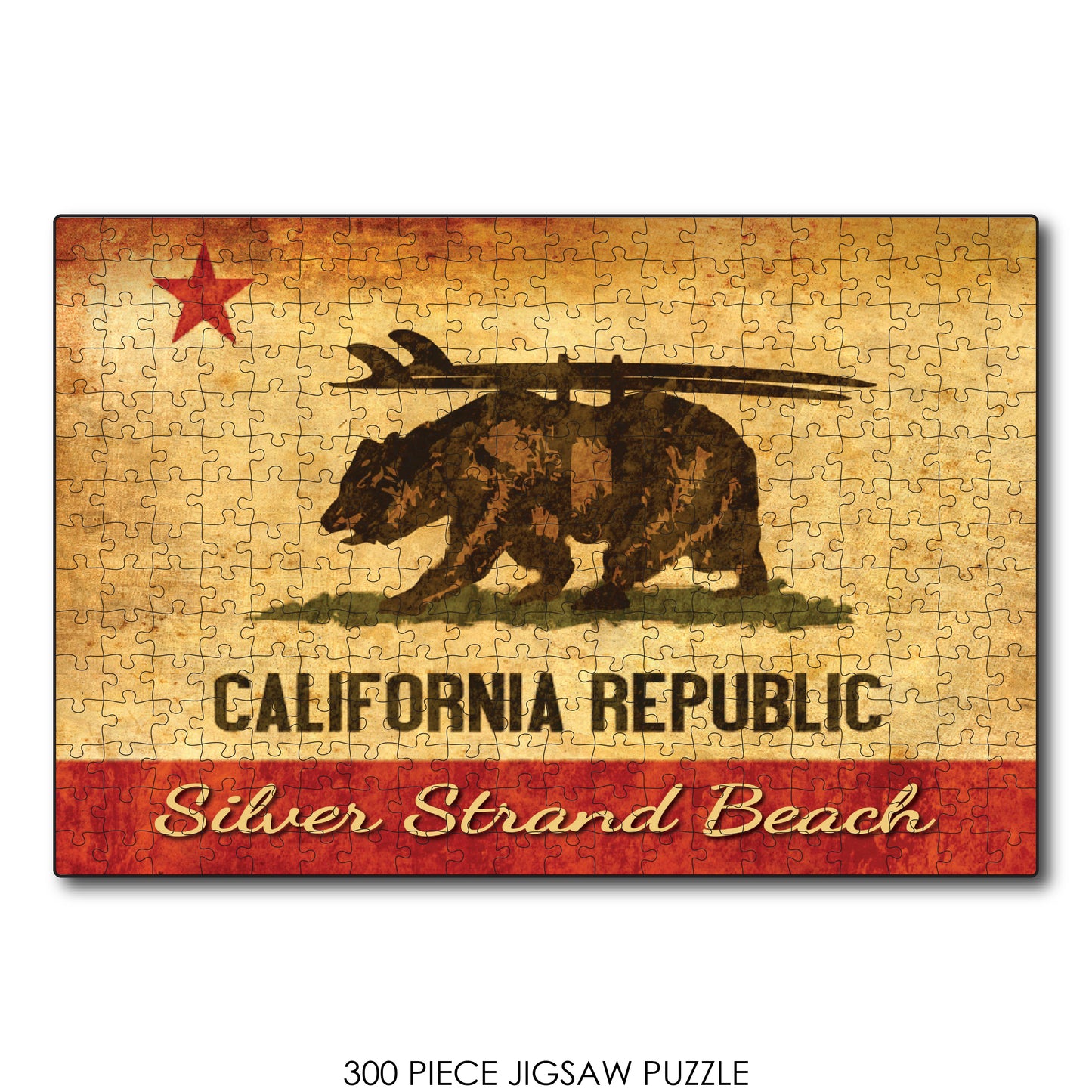 CA Republic Surf Bear Silver Strand Beach