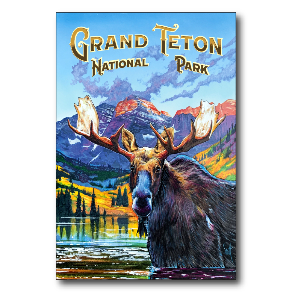 Grand Teton West Moose