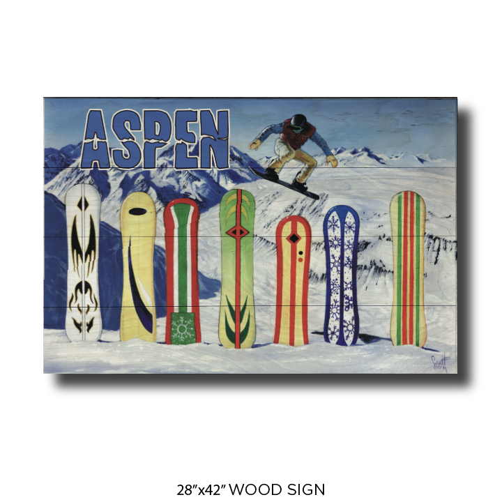 Aspen Snowboard Line Up