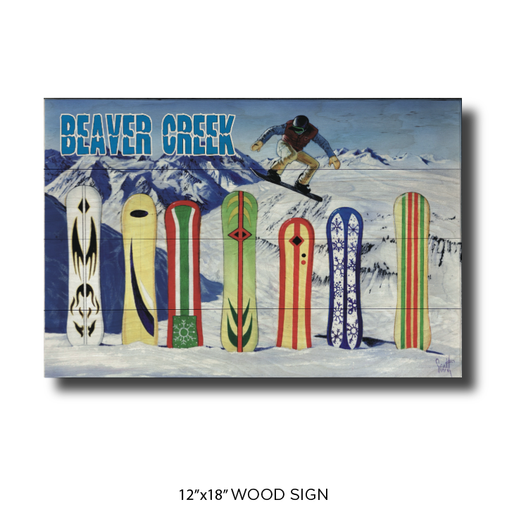 Beaver Creek Snowboard Line Up