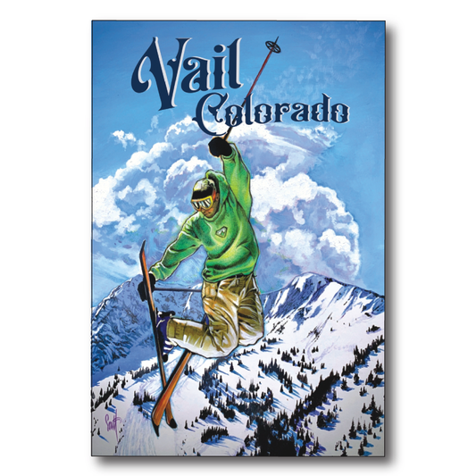 Vail Flying Skier