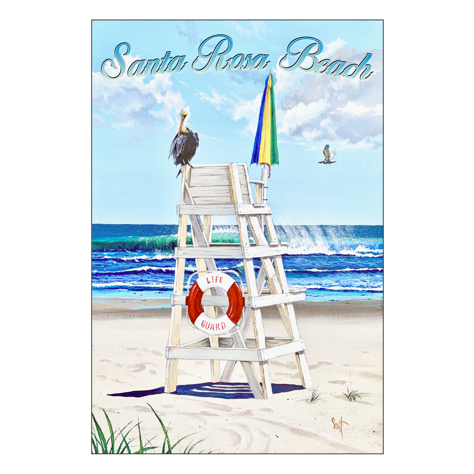 Santa Rosa Beach Pelican Perch