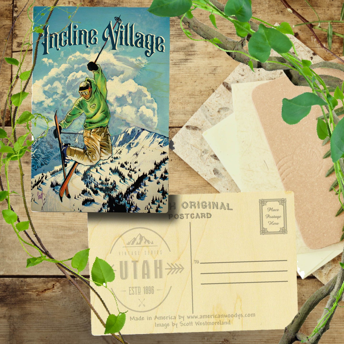 Incline Village Flying Skier